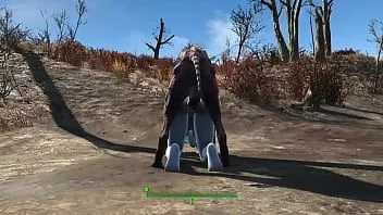 Играть Fallout 4 милая красавица трахается с дикой дворнягой