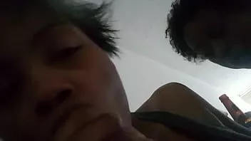 play Czarna bogini głębokiego gardła je białego kutasa i jądra nadal ssie po wytrysku w jamie ustnej